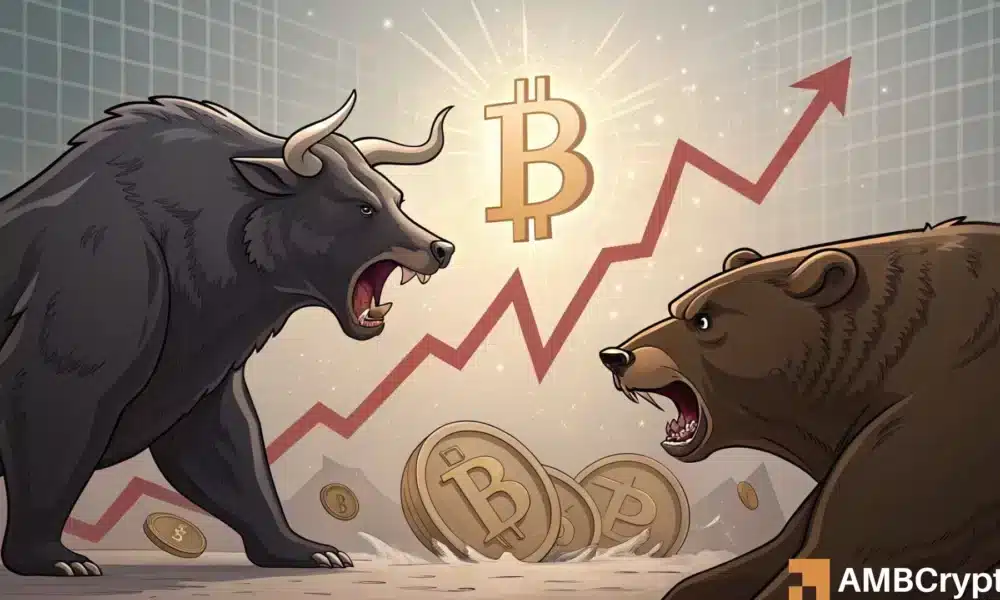 比特币情绪低迷,市场看淡:BTC 能否守住 102,000 美元支撑位?