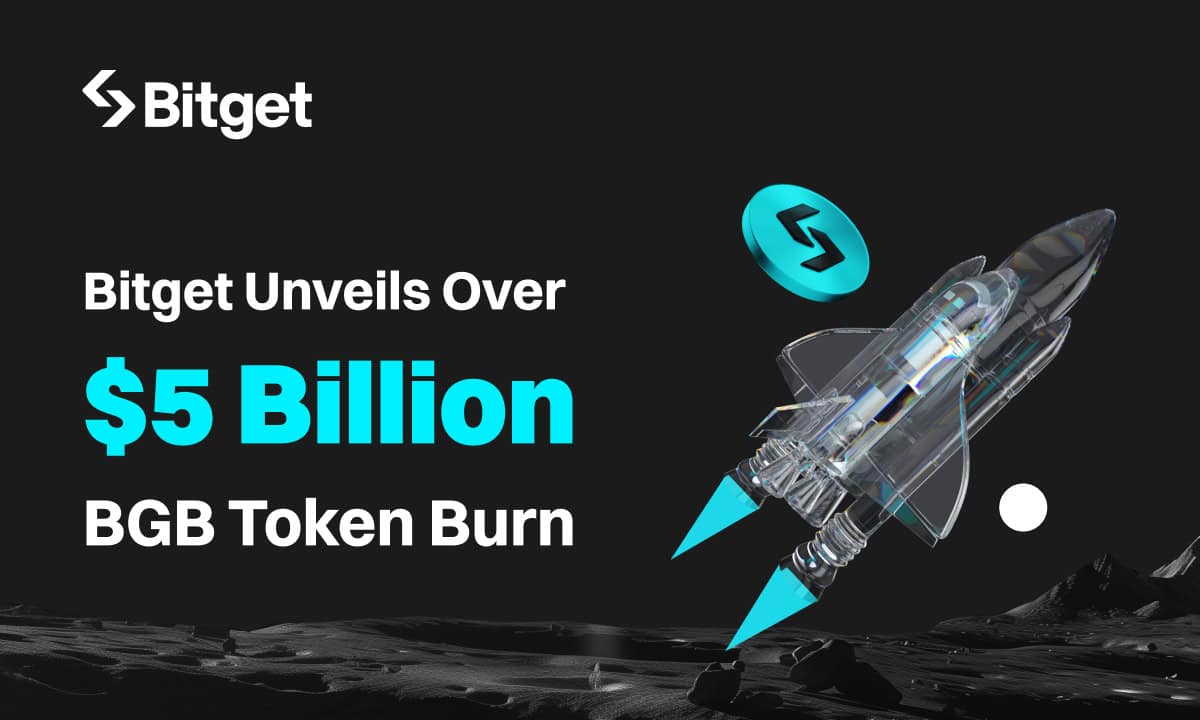 Bitget宣布BGB代币销毁计划:价值超过50亿美元